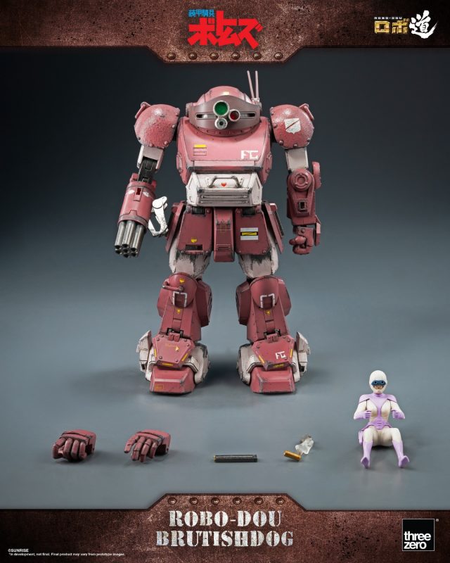 Threezero - Armored Trooper VOTOMS ROBO-DOU Brutishdog 3Z08900W0 (Licensed) Action Figure-