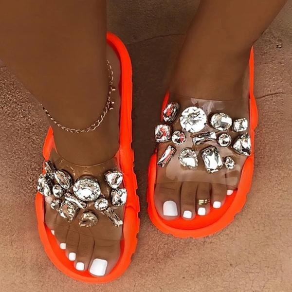 Brick Stone Summer Women's Slippers