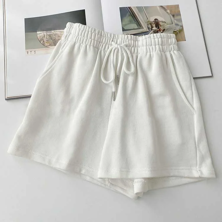 Pongl Pongl Black Wide Leg Pants Loose Casual Pants Children 2023 Summer New High Waist Show Thin Thin Shorts Tide