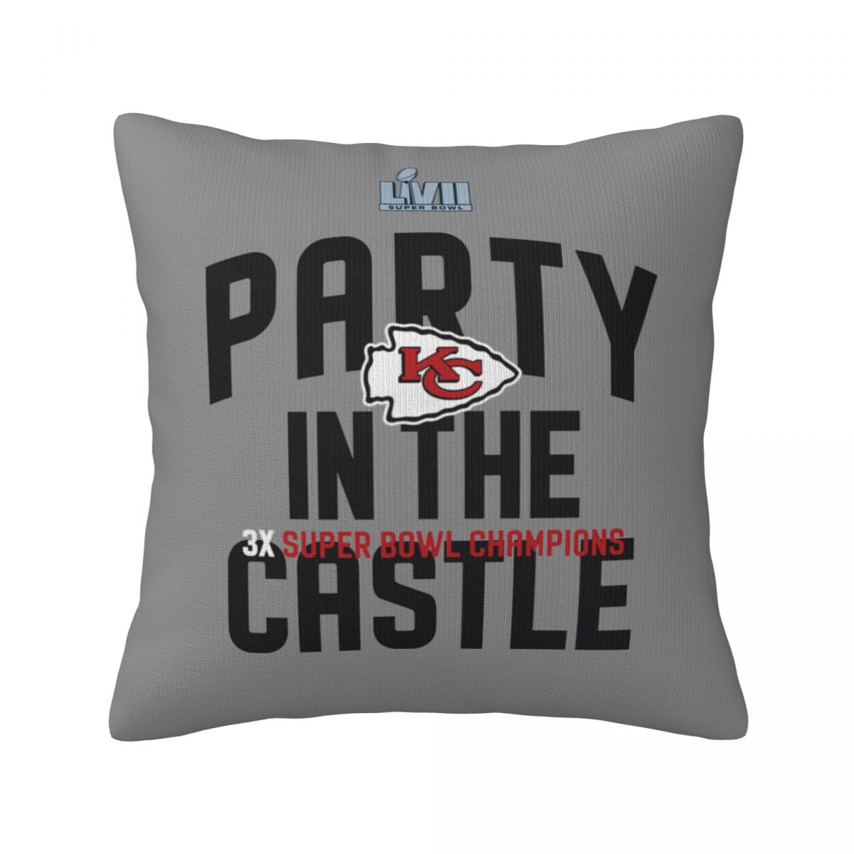 Kansas City Chiefs Super Bowl LVII Champions Parade Pillow Covers 18x18 Inch