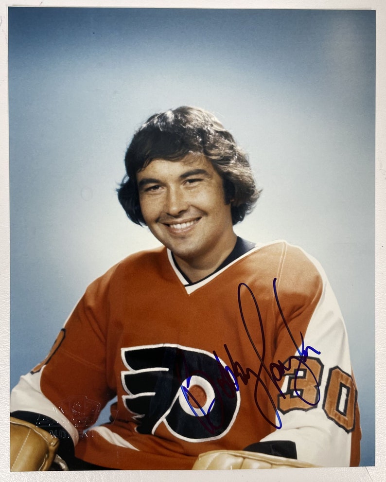 Bobby Taylor Signed Autographed Glossy 8x10 Photo Poster painting Philadelphia Flyers - COA Matching Holograms