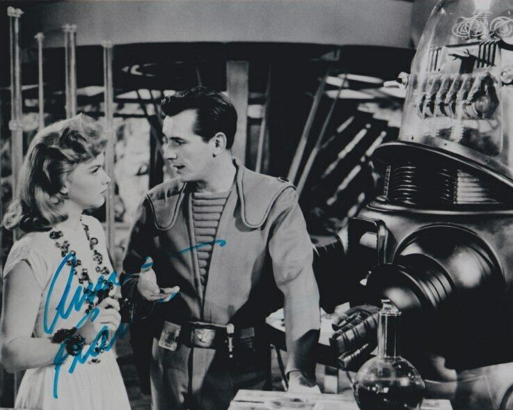 Anne Francis (Forbidden Planet) signed 8x10 Photo Poster painting