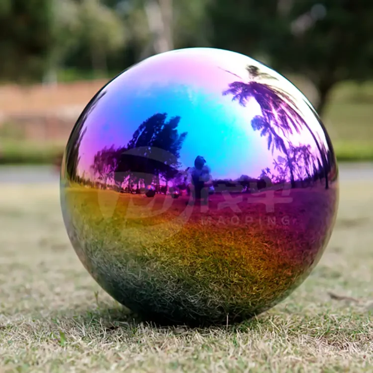 100mm Stainless steel colored Hollow balls