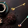 Cat Spoon Stainless Steel Coffee Tea Spoon Teaspoon Ice Cream Dessert Spoon