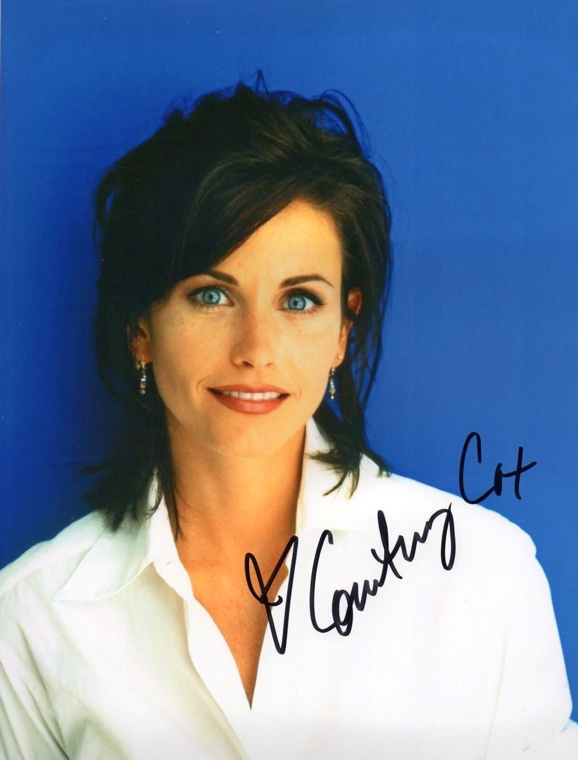 COURTENEY COX AUTOGRAPHED SIGNED A4 PP POSTER Photo Poster painting PRINT 10