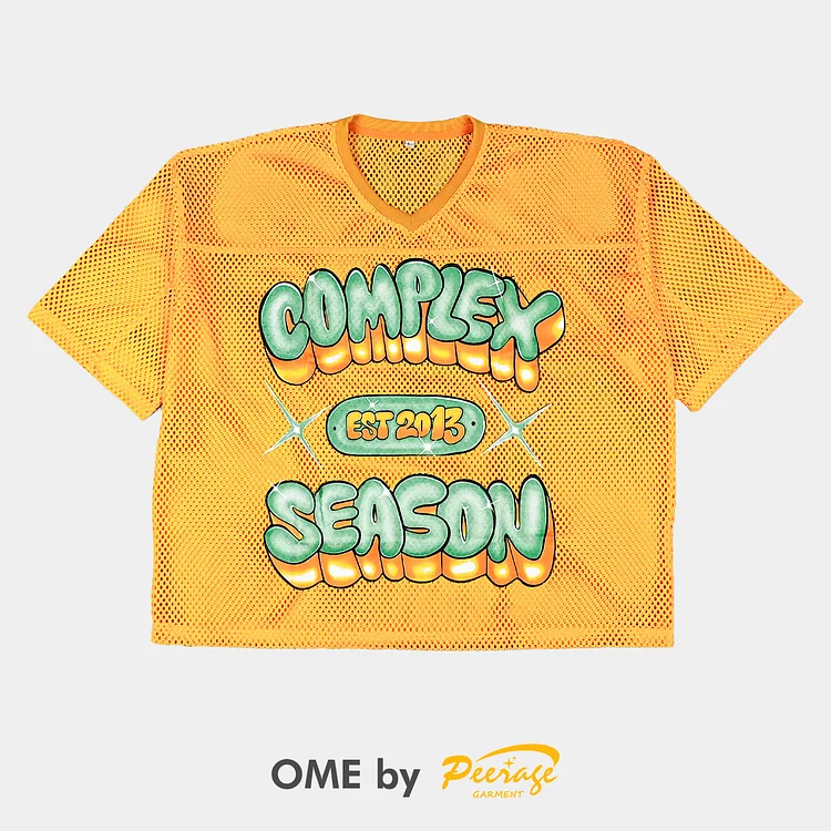 Custom Print Boxy Mesh Jersey
