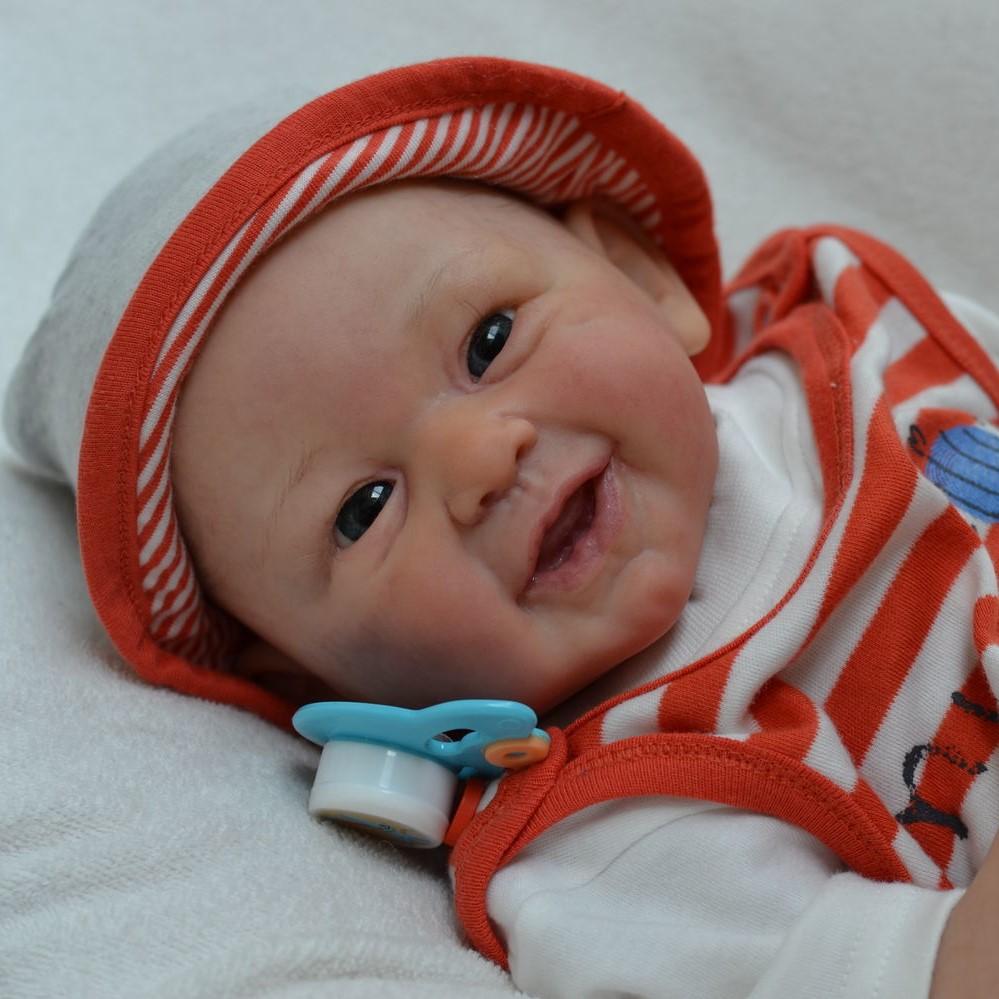 Realistic 21'' Niniya New Silicone Reborn Baby Doll