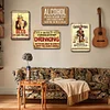 4pcs - Alcohol - Vintage Metal Signs(8*12Inch)