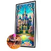 (40*80cm)Castle - Round AB Drill Diamond Painting