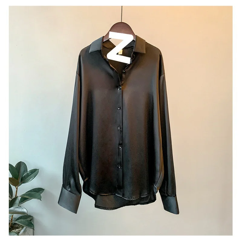 Uveng Uveng Denswear Shirt Female Design Sense Niche 2025 Spring And Autumn New Bridan Retro Hong Kong-Style Shirt Top