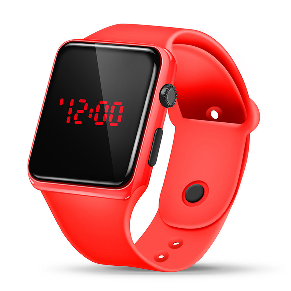 

Sports Led Electric Watch Adult Kids Silicone Strap Led Digital Wristwatch, 501 Original