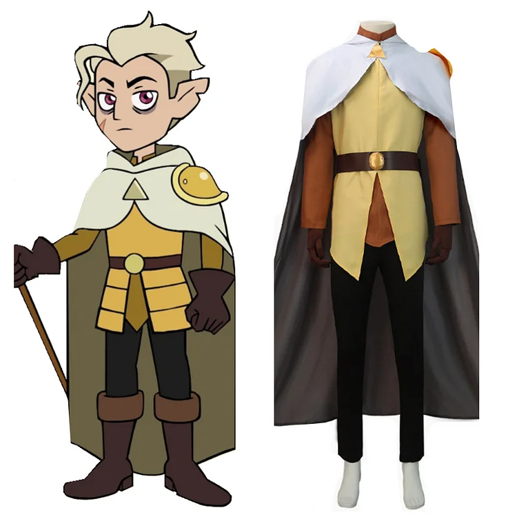 The Owl House Hunter Cosplay Costume Outfits Halloween Carnival Party Disguise Suit