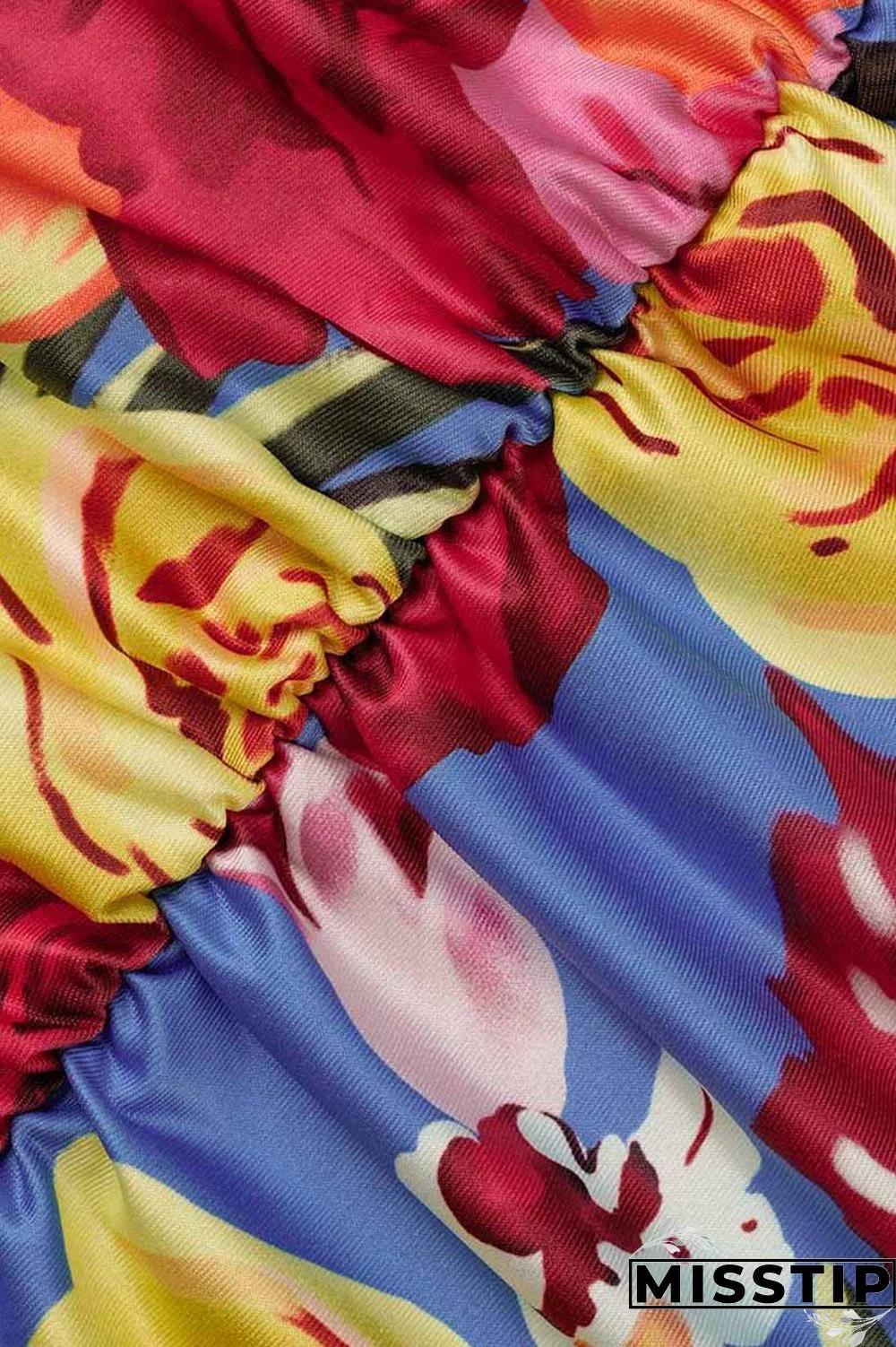 Leopard Print Fashion Street Print Patchwork Halter Sleeveless Two Pieces