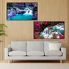 (Big Size）(2-Pack)Beautiful Landscape-Full Round Diamond Painting 70*40CM