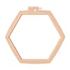 Hexagon Embroidery Hoops Cross Stitch Frame DIY Sewing Tool for DIY Sewing Craft tapestrymarket