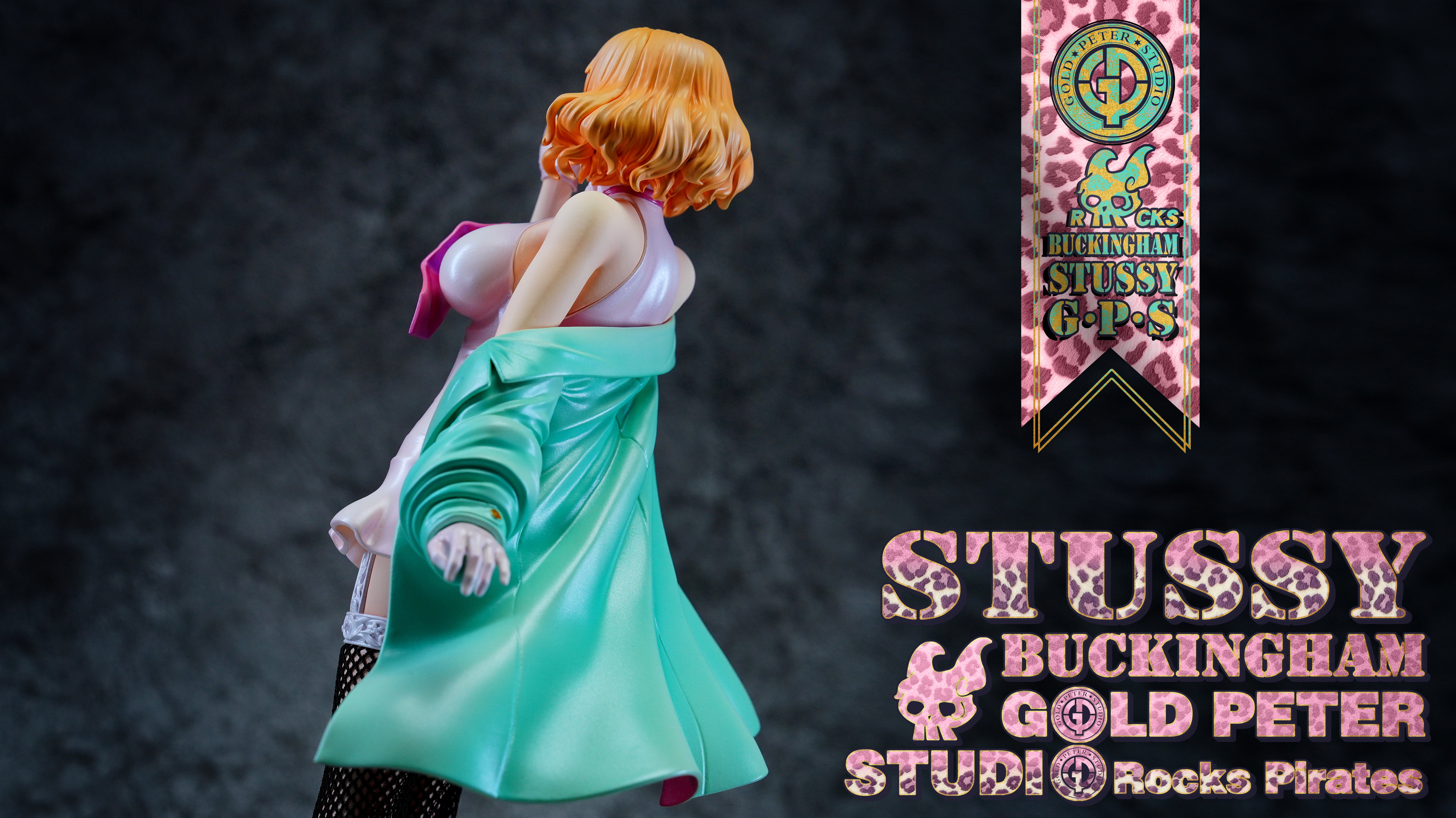 GOLD PETER Studio - Rocks Pirates Buckingham Stussy One Piece 1/6