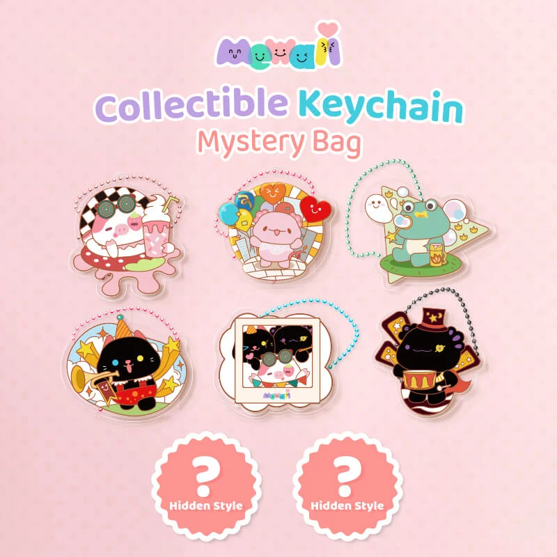Collectible Keychain Mystery Blind Bags