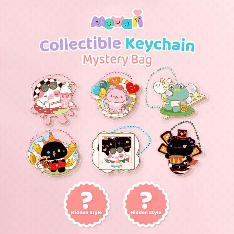 Collectible Keychain Mystery Bag