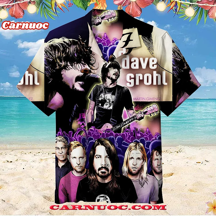 Foo Fighters | Unisex Hawaiian Shirt