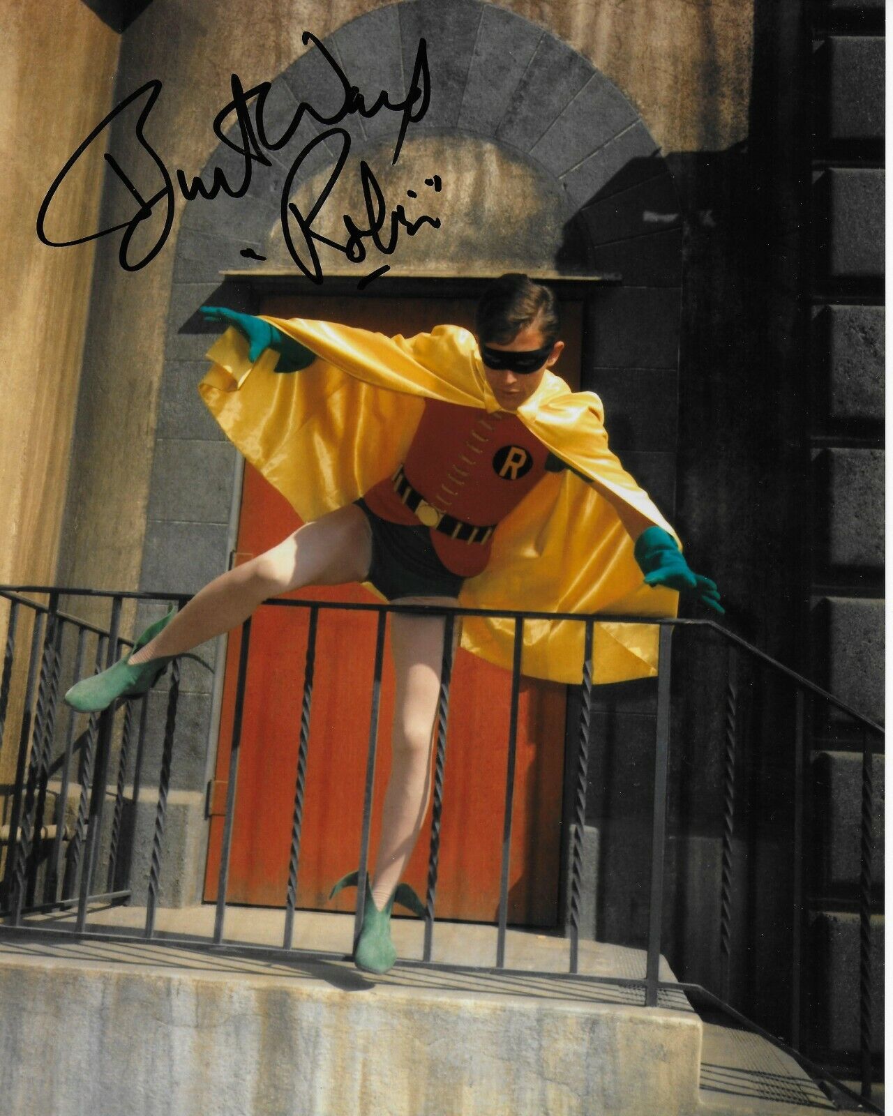 Burt Ward Original Autographed 8x10 Photo Poster painting - Batman & Robin - RARE!!! #17