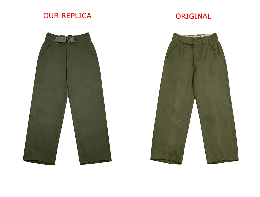   Wehrmacht DAK Tropical Afrikakorps Olive Trousers German-Uniform