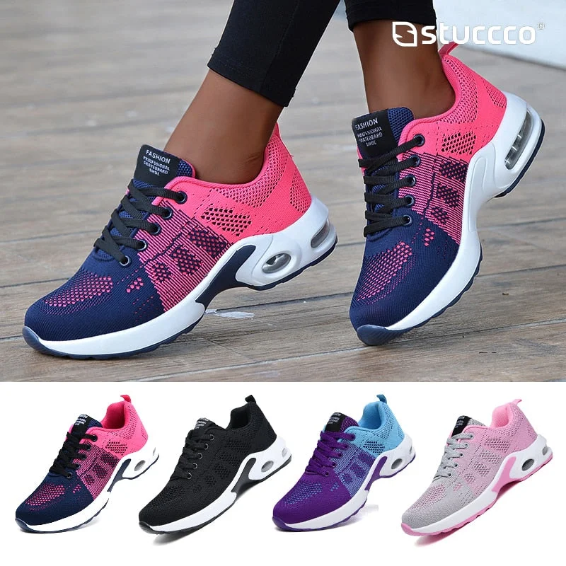Wedge Sneakers Flats Shoes Women Loafers 2021 Autumn Air Mesh Nursing Shoes for Women Sport Shoes Woman Zapatos De Mujer Zapatos