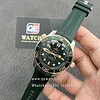 Omega Seamaster Diver Titanium and Bronze Gold Green Dial Green  Rubber strap 42mm Super Clone