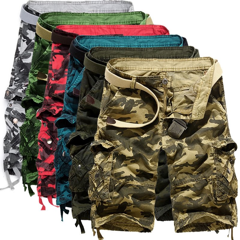 Summer camouflage casual shorts