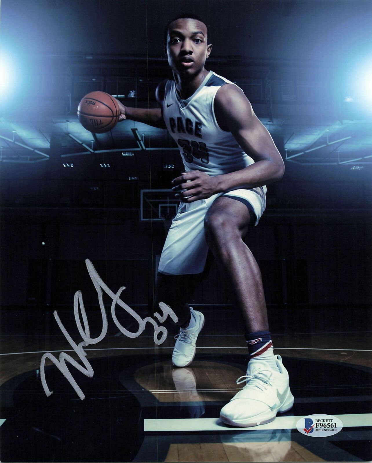 Wendell Carter Jr. signed 8x10 Photo Poster painting BAS Beckett Chicago Bulls