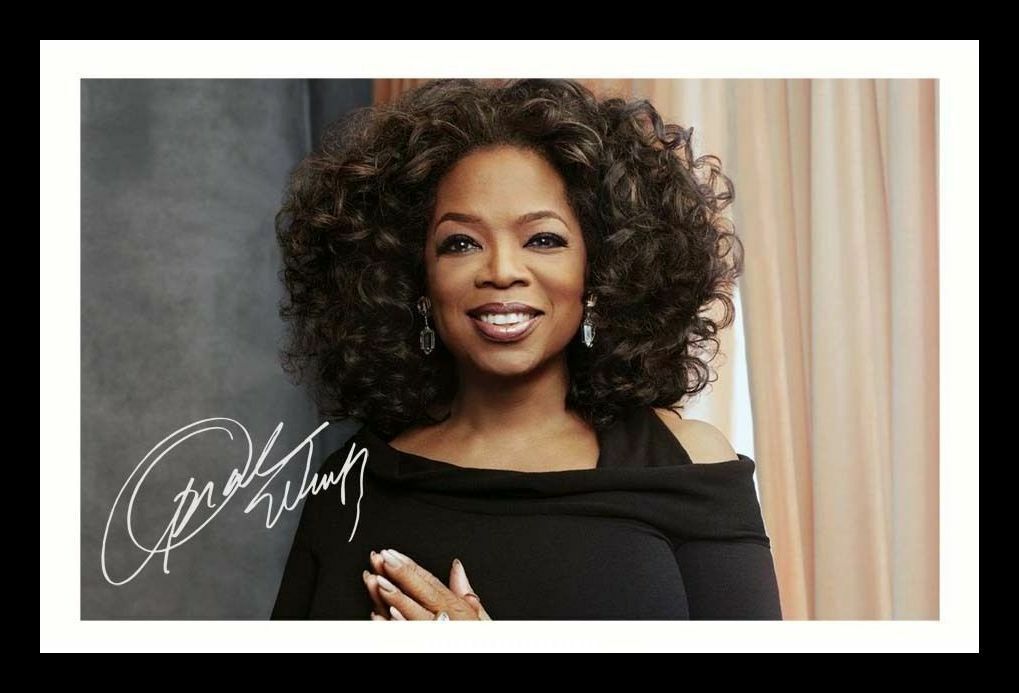 Oprah Winfrey Autograph Signed & Framed Photo Poster painting