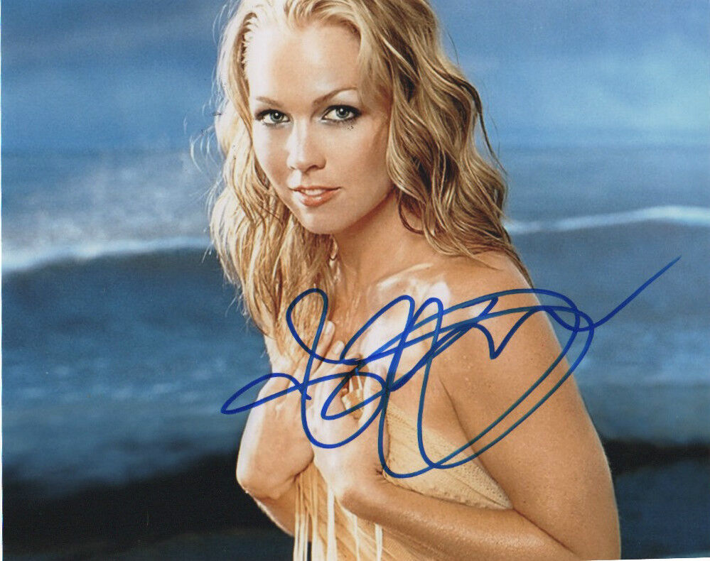 Sexy Jennie Garth Autographed Signed 8x10 Photo Poster painting COA