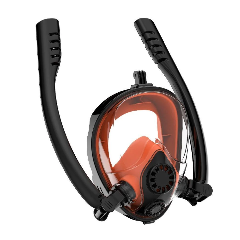 Diving Mask Double Breath Tube