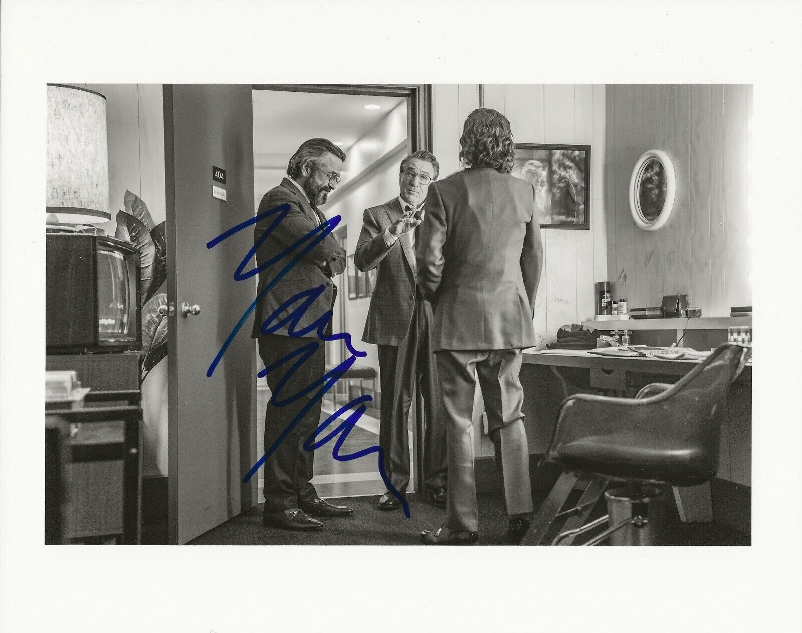 Marc Maron REAL hand SIGNED 8x10 Photo Poster painting #3 COA Autographed The Joker GLOW