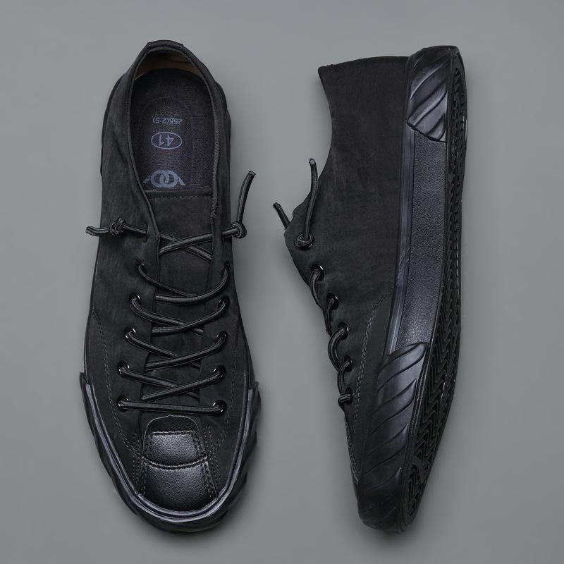 Men's spring and summer casual canvas shoes
