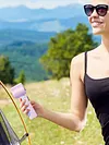 Portable Handheld Personal Turbo Fan USB Rechargeable Cooling Fan 100 Gear Speed