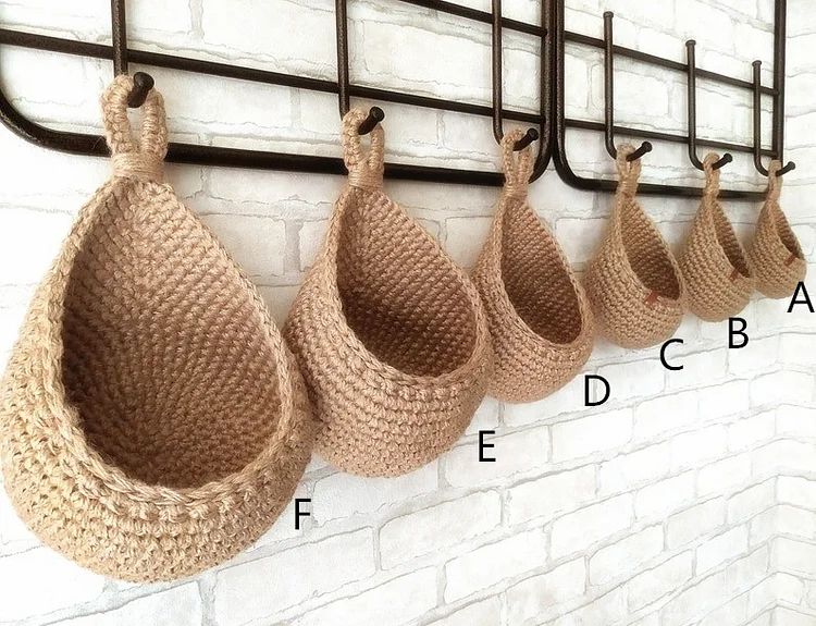 Hanging Wall Vegetable Fruit Baskets