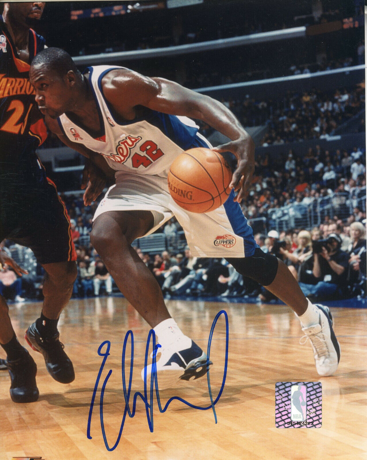 Elton Brand Autographed 8x10 Los Angeles Clippers#S1342