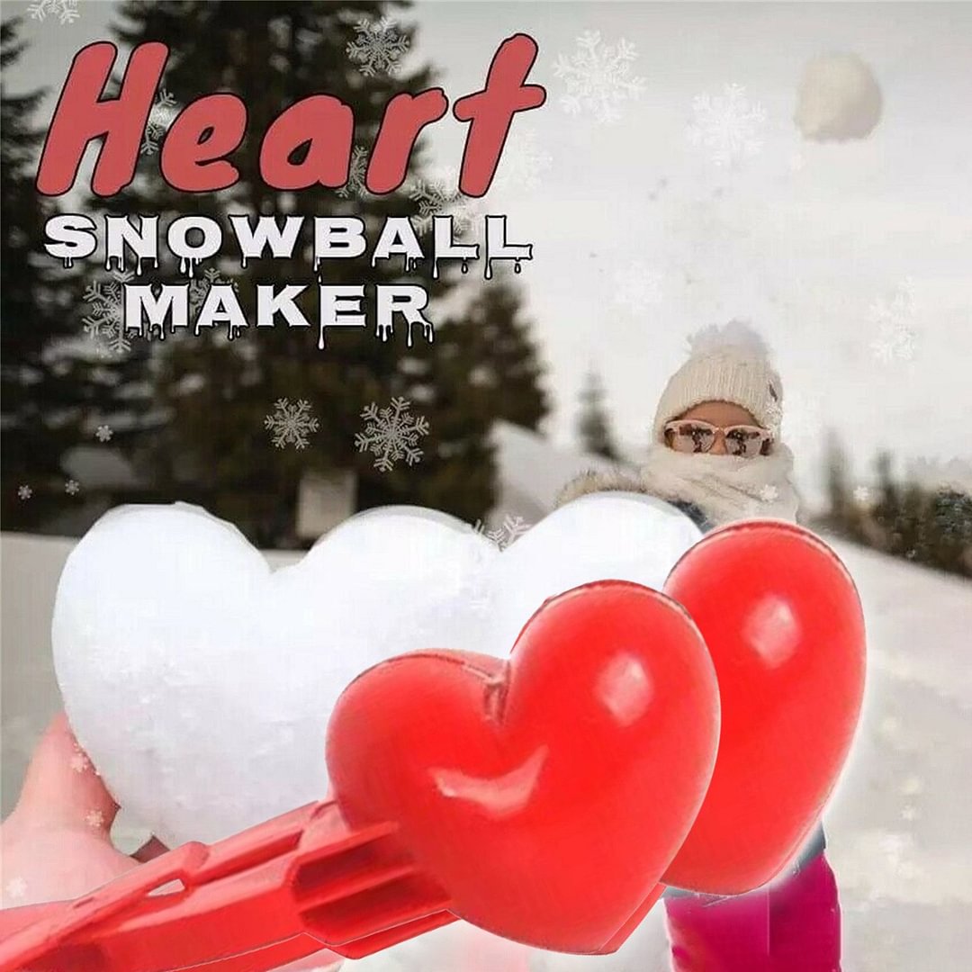 Winter outdoor snowball maker