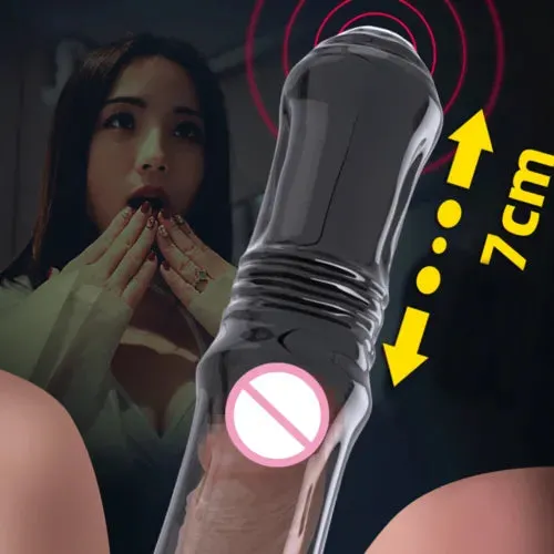 pornhint Pornhint 7cm Penis Sleeve Extender Cock Ring Vibrator Enlarger Sex Toys For Men Couples