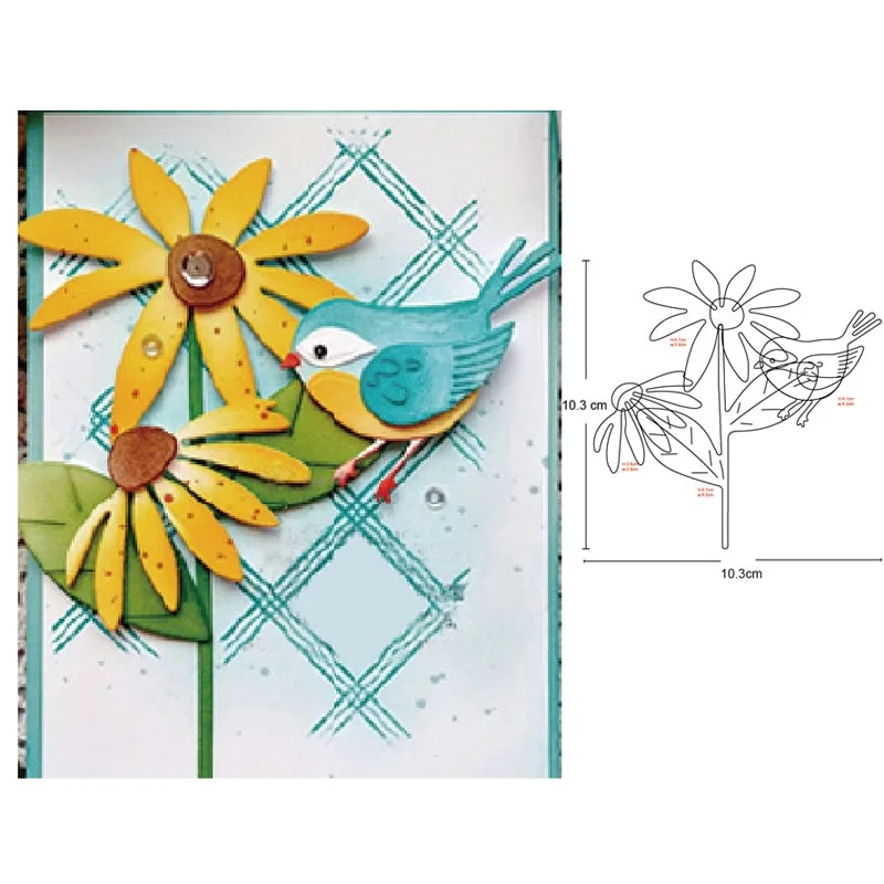 Christmas Flowers Metal Cutting Dies Stencils for Diy Scrapbooking dies Decor Cards Photo Embossing Die Cut Craft Dies New 2020