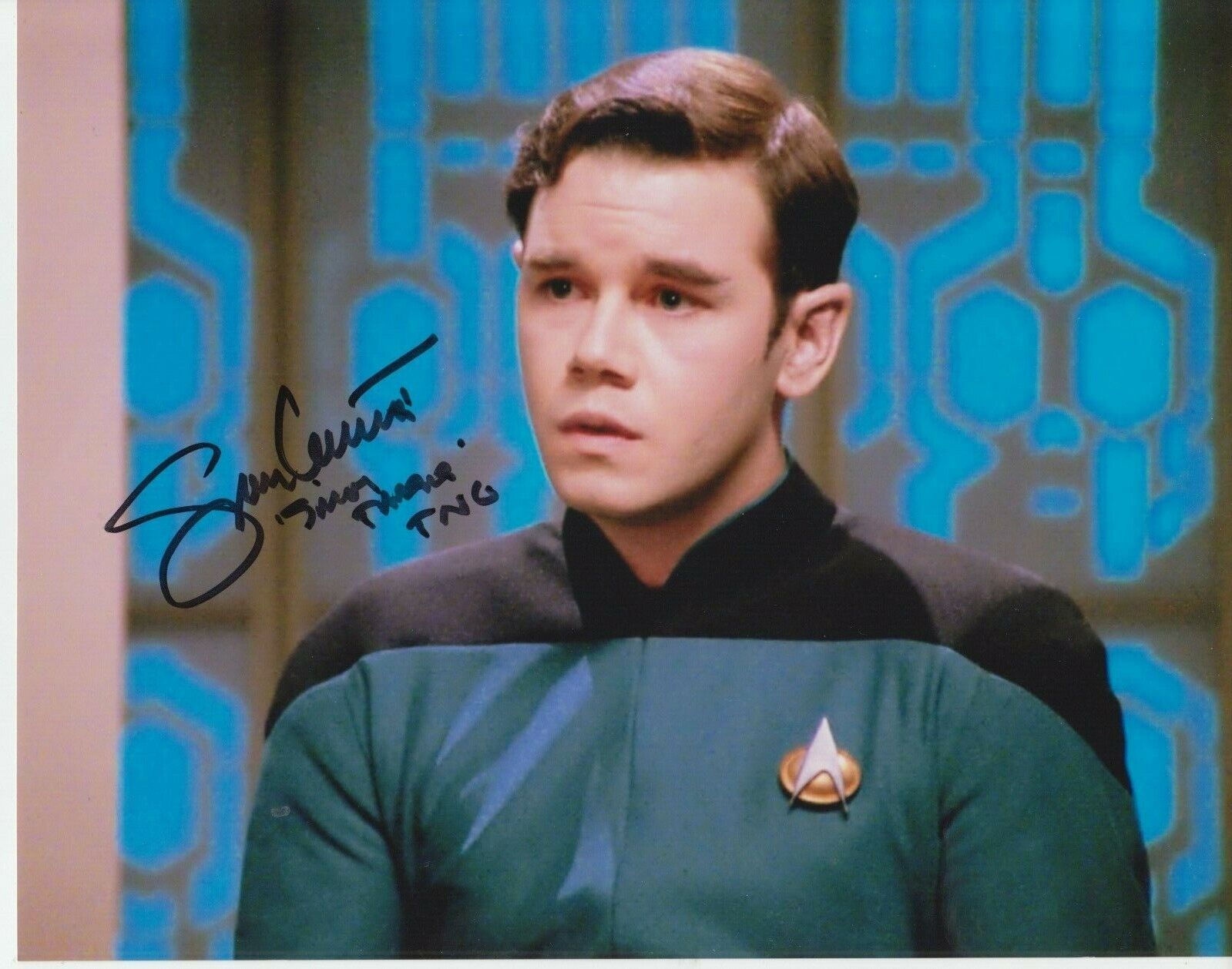 Spencer Garrett (Star Trek) 8x10 Signed Photo Poster painting w/ COA #1