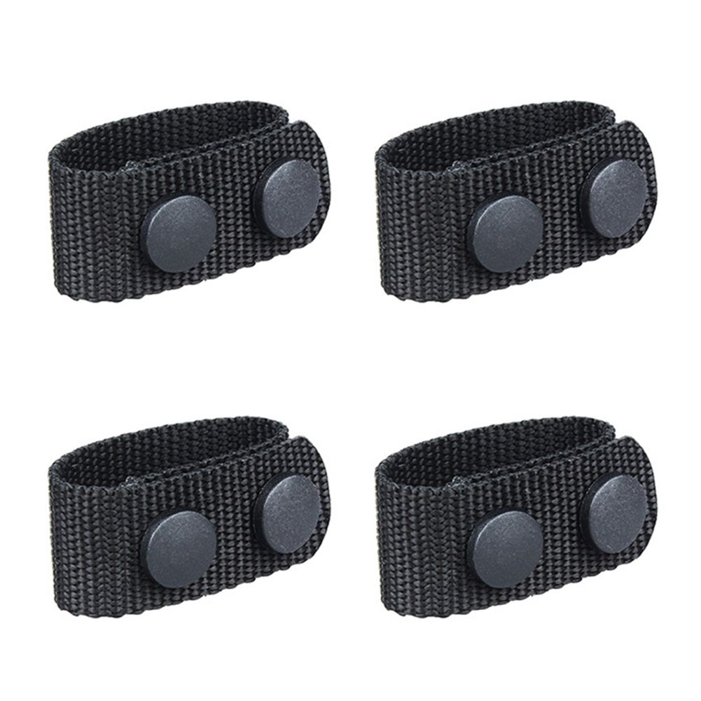 

4pcs Snap Belt Buckle Keeper Nylon Webbing Strap for Outdoor Hunting Sports, 501 Original