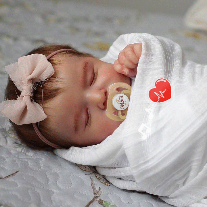[3-7 Day Delivery]20" Realistic Reborn Baby Girl Dolls Becky, Newborn Doll Set with Clothes and Pacifier Rebornartdoll® RSAW-Rebornartdoll®