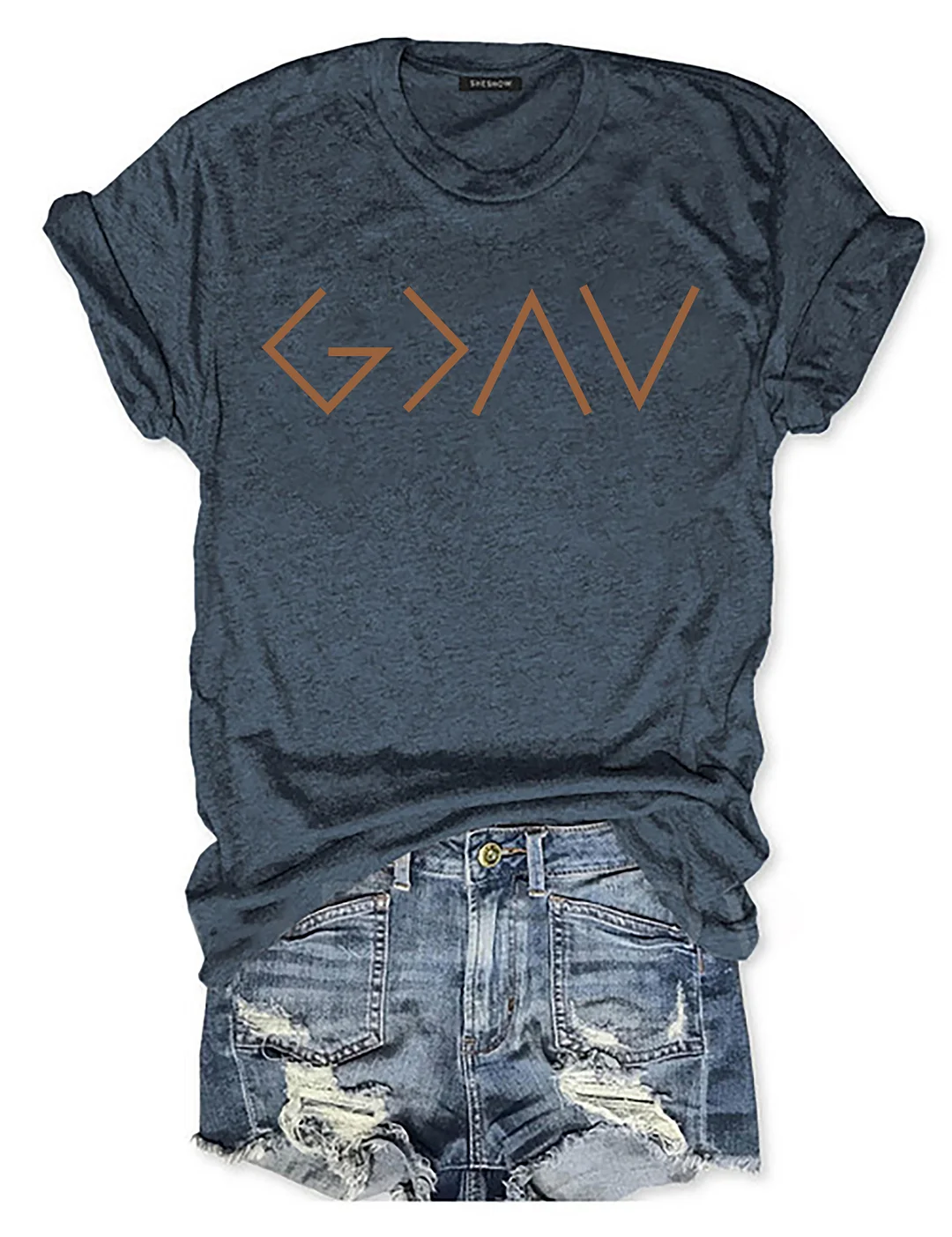 God is Greater Than the Highs and Lows T-shirt