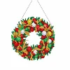 DIY Christmas Wreath Art Acylic Crystal Rhinestone Hanging Craft Kits