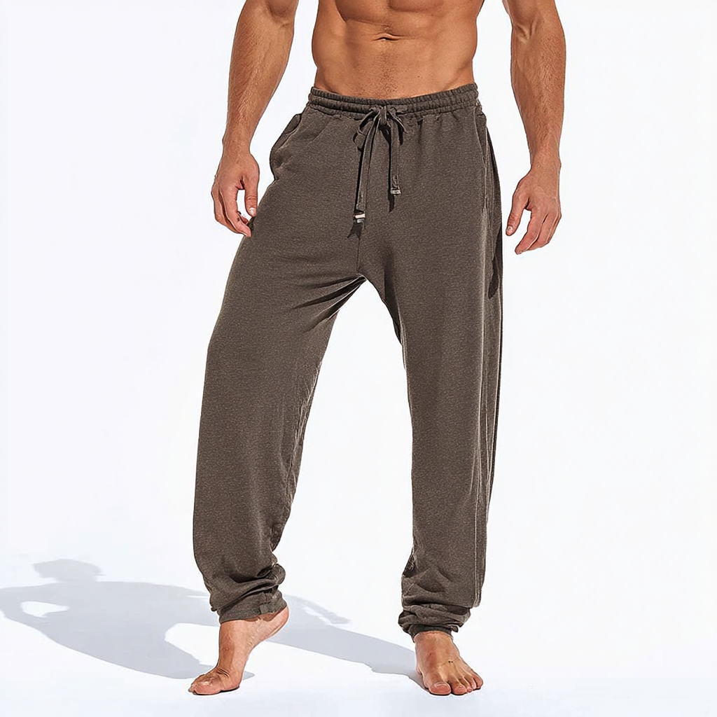  Men's Casual Lounge Pants with Adjustable Drawstring Waist-inspireuse