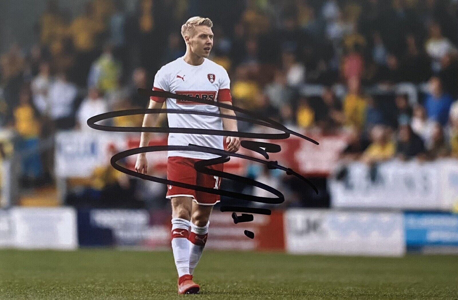 Jamie Lindsay Genuine Hand Signed Rotherham United 6X4 Photo Poster painting