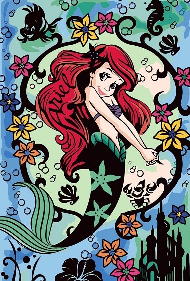 

The Little Mermaid Econ – Paint By Numbers - 40*50CM, 501 Original