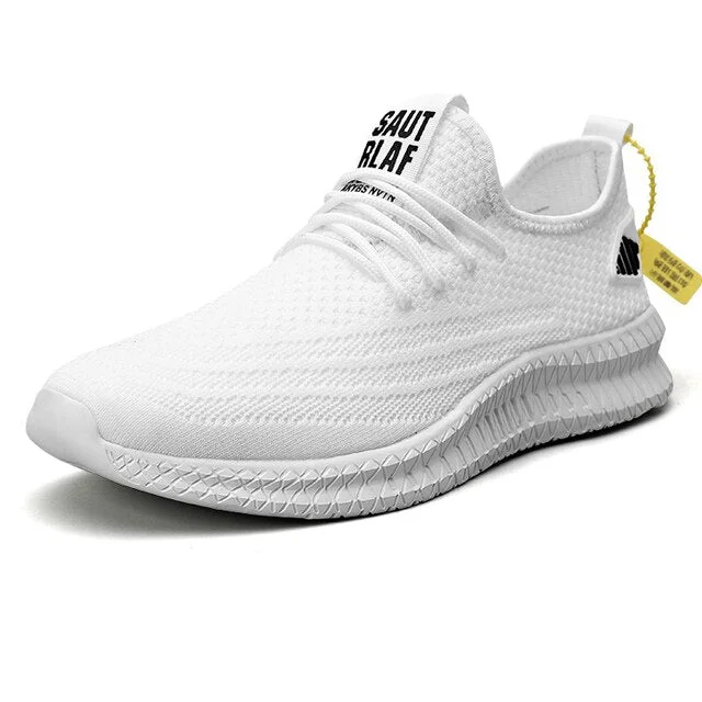 Summer Men's Casual Shoes Soft Lightweight Men's Casual Shoes Mesh Breathable Men's Sneakers Brand Designer Men's Flat Shoes