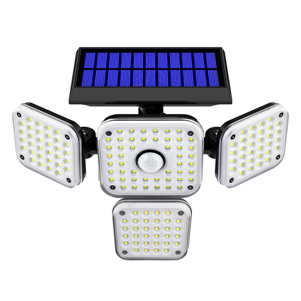 

144 LED Solar Light Outdoor 3 Modes Light Moving Sensor Garden Wall Lamp, 501 Original